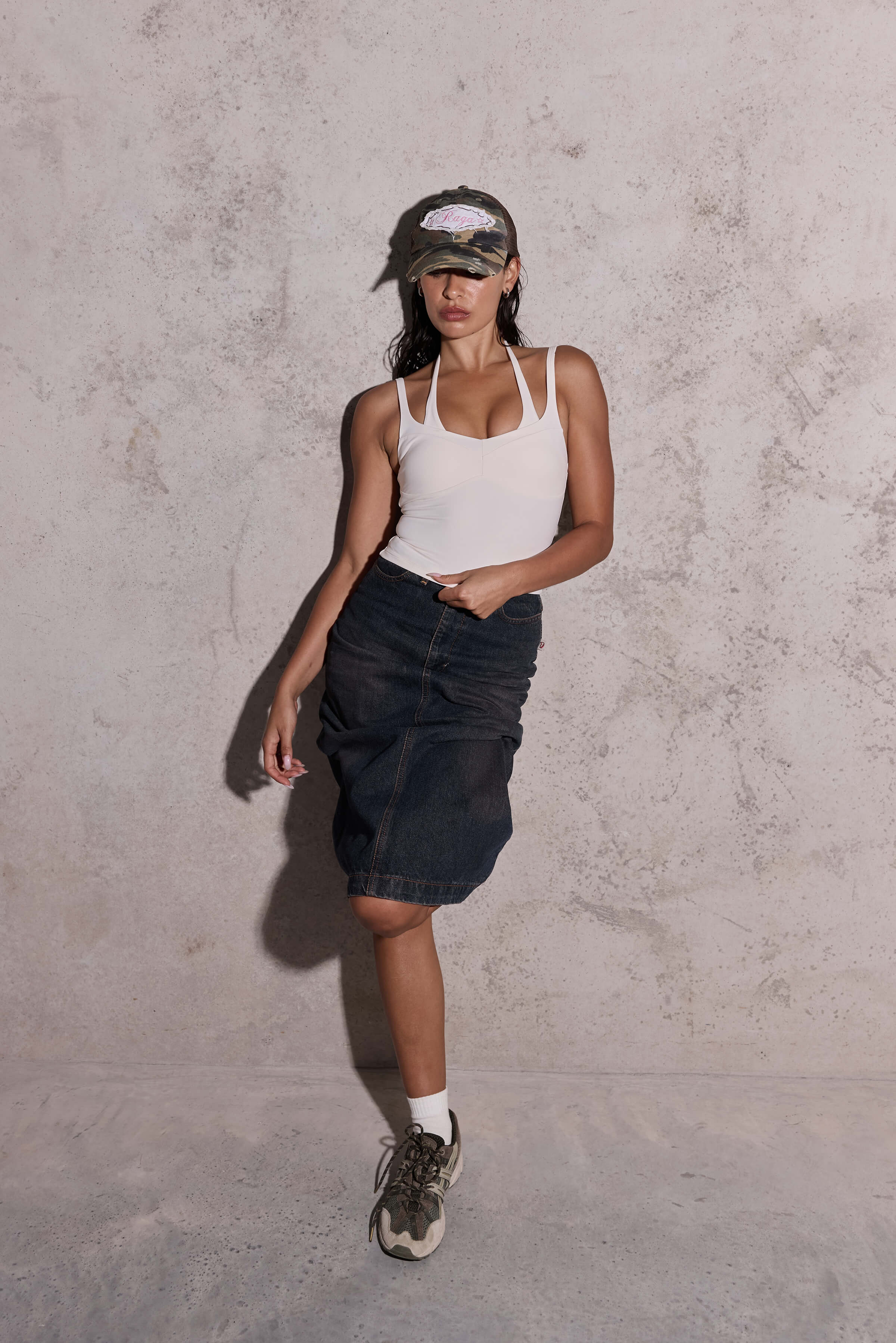 The Devon Tank – Ricotta | Women's Activewear Tank | Charley Alan
